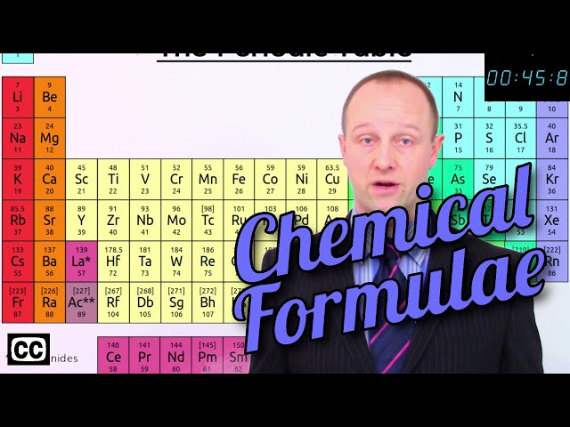 ⚡Chemical Formulae - GCSE IGCSE 9-1 Chemistry - Science - Succeed Lightning Video⚡
