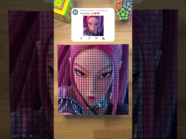 Making MIRA from KPop Demon Hunters! 🟥