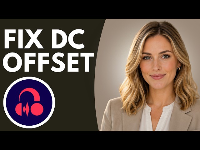 How To Fix DC Offset Using Audacity (Simple Guide)