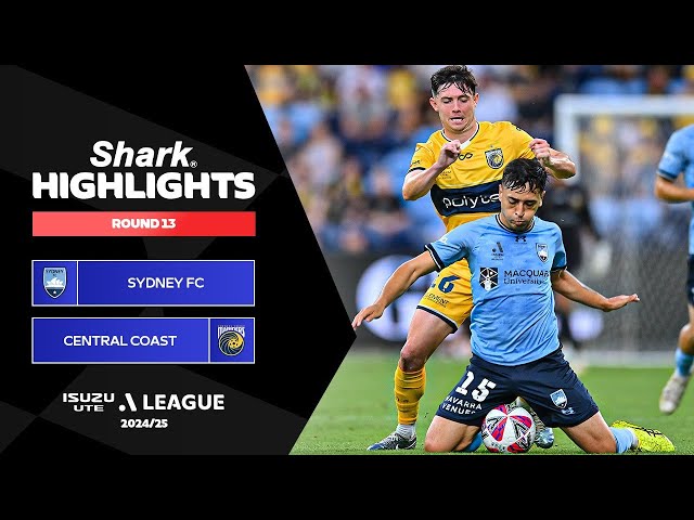 Mini Match Replay: Sydney FC vs Central Coast Mariners – A-League Highlights