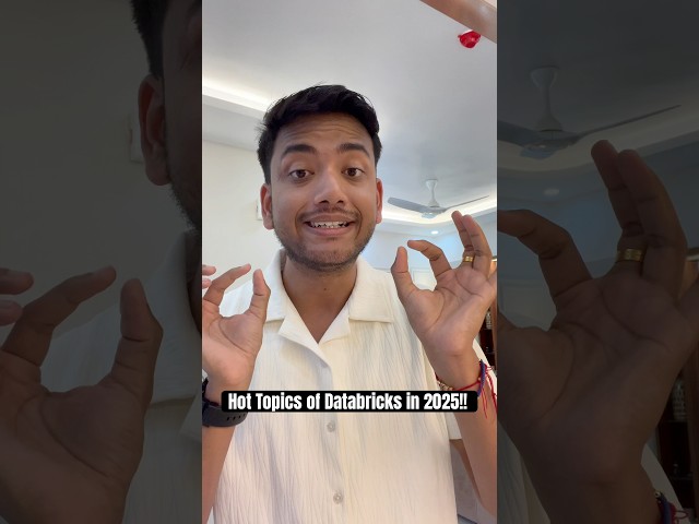 Most Important Topics of Databricks in 2025 #databricks #trending