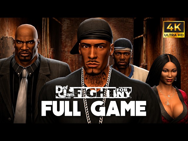 DEF JAM FIGHT FOR NY (HD Textures) - Full Game | 4K