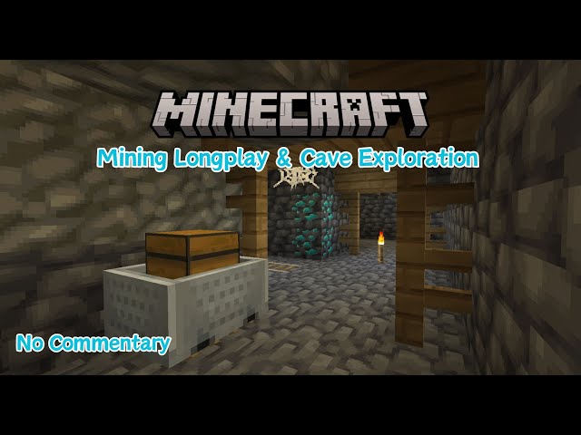BEST MINING SESSION EVER - Minecraft Longplay Exploring Cave & Ore Mining - No Commentary - 1.20.2