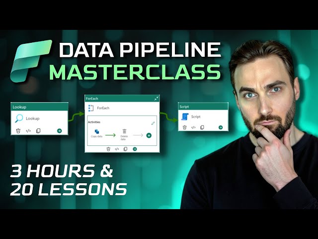 Learn Microsoft Fabric Data Pipelines in 2026 - Full Course!