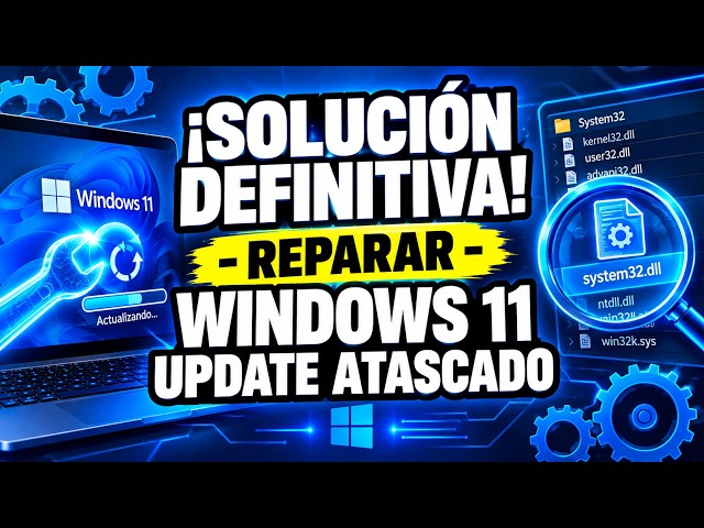 Cómo Reparar Windows 11 Update Atascado y el Error 0x800F081F