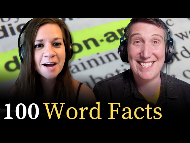 Our 100 best facts about words