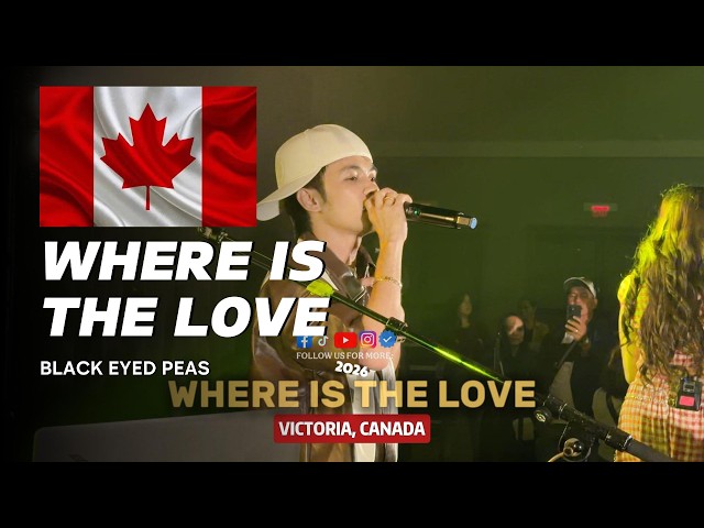 Where is the love | Black Eyed Peas - Sweetnotes Live @ Victoria, Canada
