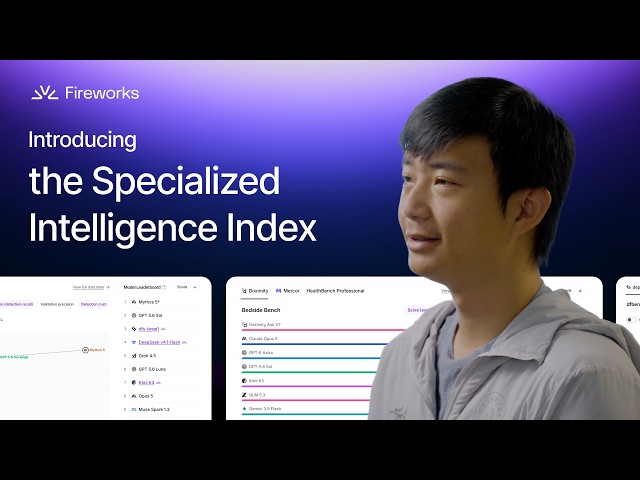 Introducing the Fireworks Specialized Intelligence Index