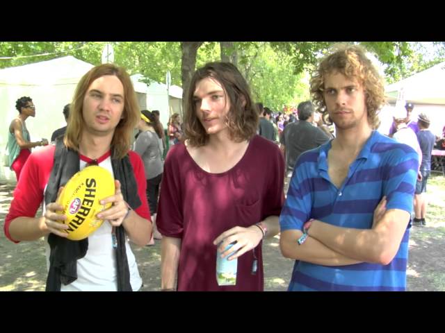 Lollapalooza 2012 - Tame Impala Interview