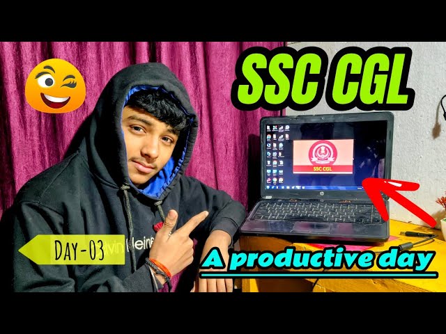 A Productive Day for SSC CGL 2026 🎯 | Day 03 Study Vlog | Consistency Wins 🔥 | @snapxayush |