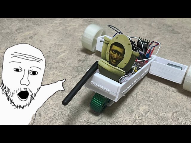 I Made a Skibidi Toilet (it can move)