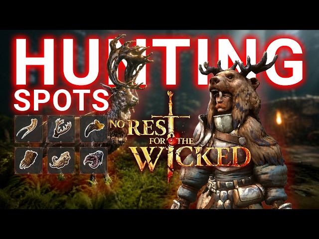 How to Farm Rare Materials in No Rest for the Wicked | Bear Skulls, Wolf Claws, Siren Claws & More