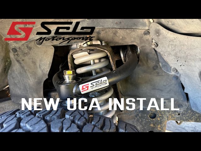 First gen Tacoma Gets Some New Upper Control Arms