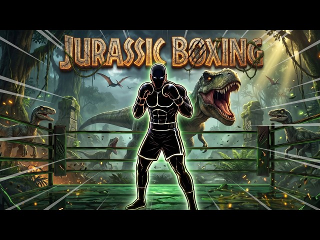 🦖 JURASSIC BOXING: Dino Rush Arena 🥊⚡ Rhythm Workout Game | Punch to the Beat & Survive the T-REX!