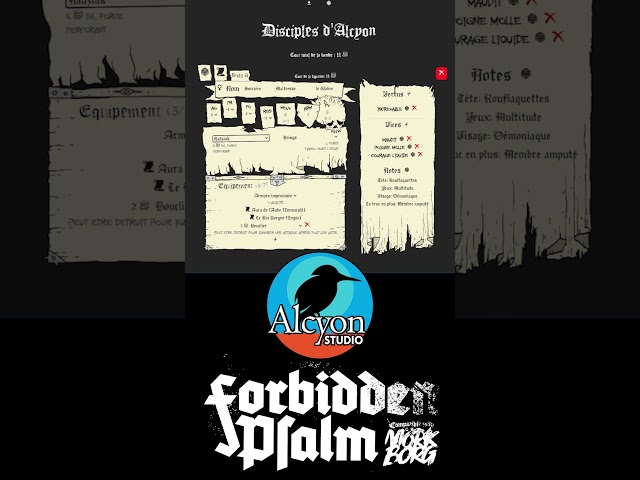 Générateur de liste pour Forbidden Psalm !  #miniature #forbiddenpsalm #hobbycomplet