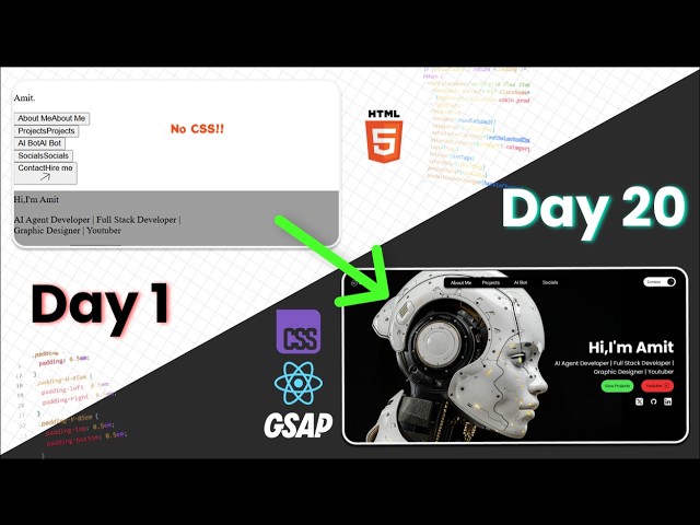 I Built My Dream Portfolio in 20 Days (Day by Day)
