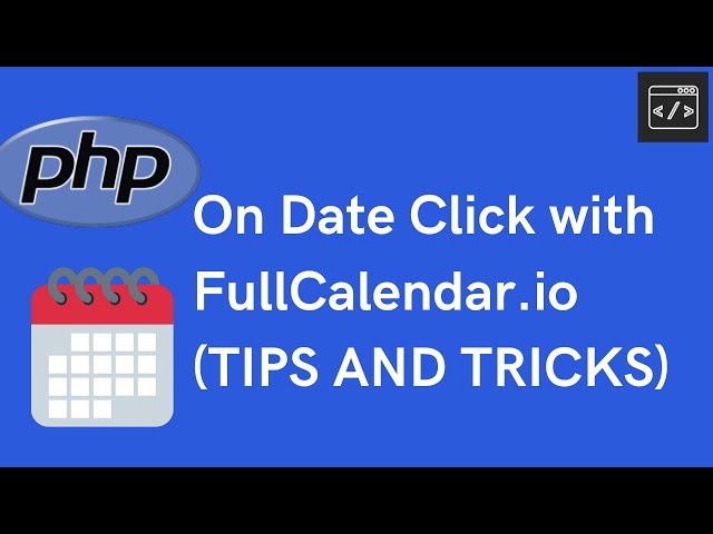 On Date Click with FullCalendar.io Callback function