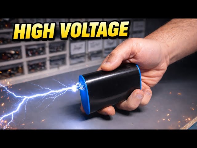 DIY 20kv Taser | Simple Electronics Project