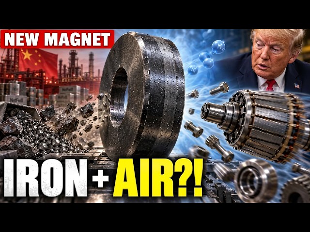 America Just Built a Super Magnet Without Rare Earths — China Is Stunned