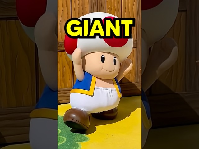 Toad is 7FT Tall!
