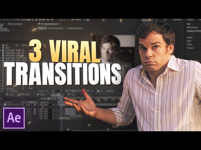 3 Viral Transitions For More Views I After Effects Tutorial