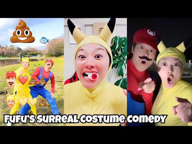 Surreal Ziki & Zaki Costume Horror Comedy | Fufu/ふうふ Bizarre Sketch Compilation 2024 Part15