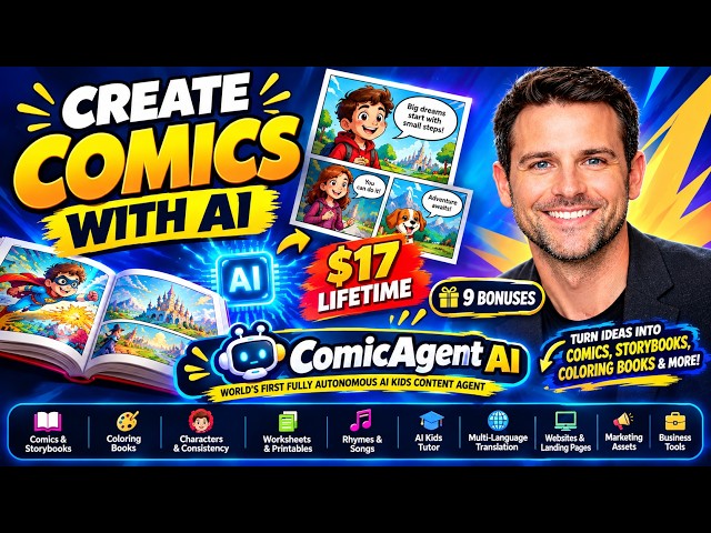 I Tested This AI Book Generator So You Can Sell on Amazon KDP Comic Agent AI Review