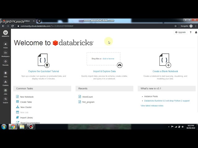 Databricks Community Edition to learn Apache Spark | Databricks Tutorial for beginners