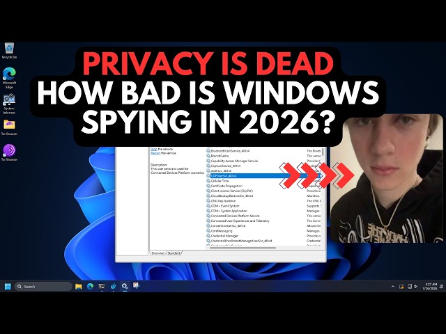 Microsoft Spying in 2026 is crazy and VPN can't help!