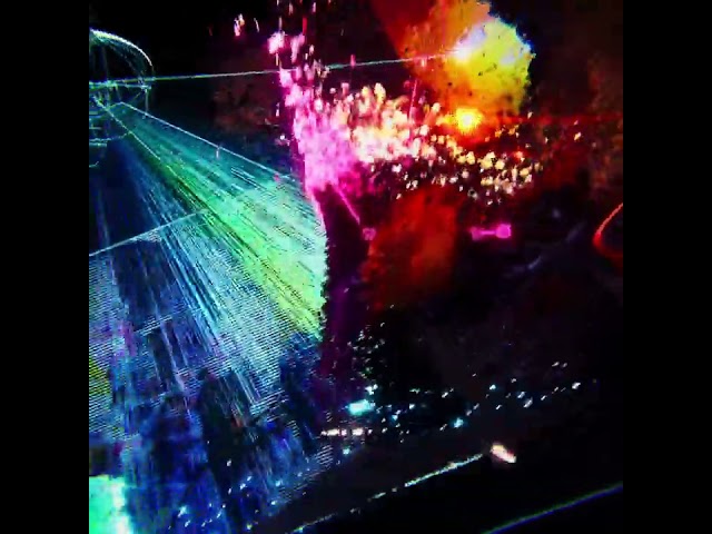 A street market in Taipei. (iPhone LiDAR sensor visualization) #shorts