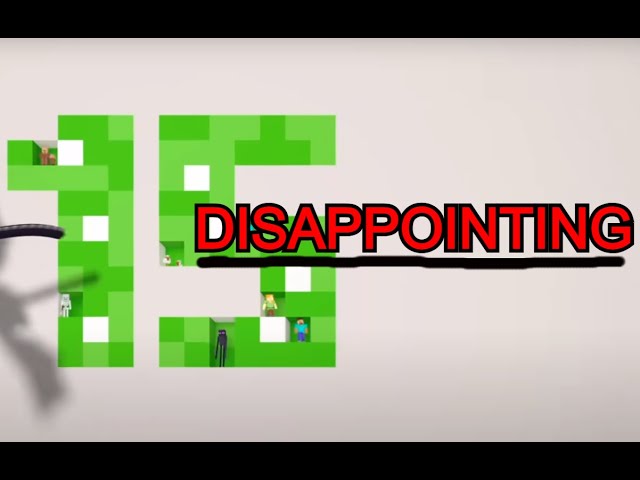 Minecraft's 15th Anniversary was a Disappointment (and shows a lot)