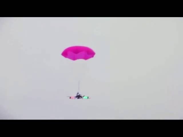 Multicopter Drone UAV Parachute Ballistic Rescue system