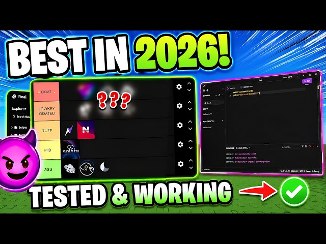 What are the BEST FREE Roblox Executors in 2026? | NEW WORKING Roblox Executors for PC