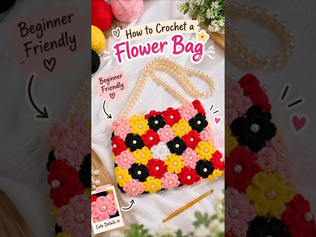 crochet bag |#diy #craft #shorts  #craftyhome #crochet #crochetbag #handmade #crocheting #shortsfeed