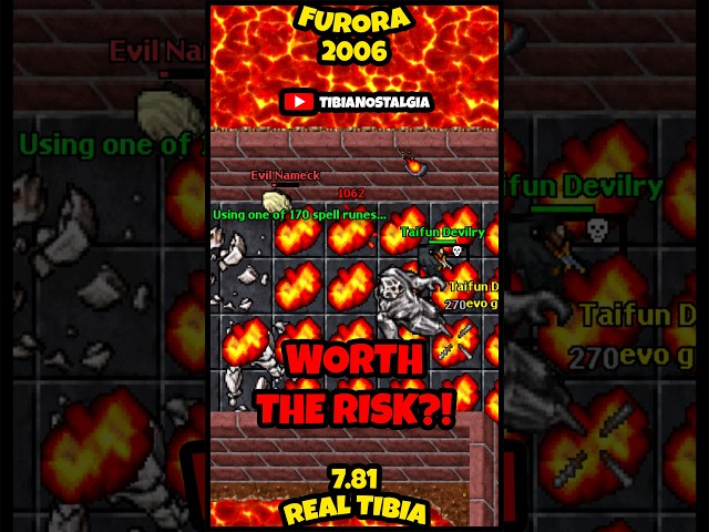 He Stole Taifun Devilry's Loot! (Furora 2006 - RL Tibia 7.81) Evil Nameck