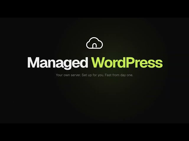 Managed WordPress Hosting for High-Traffic Websites