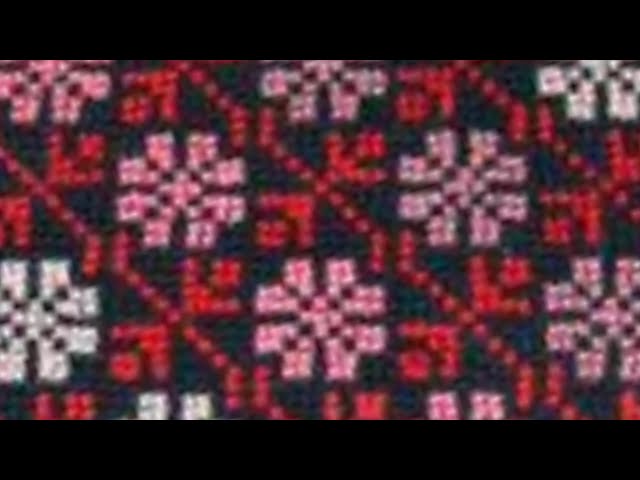 🌸 Beautiful Floral Cross Stitch Design | Easy Flower Embroidery Tutorial | Hand Stitching Ideas