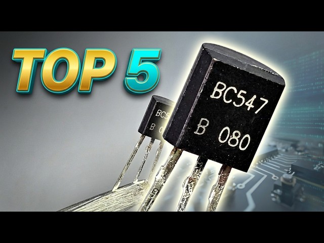 I Built 5 Amazing Circuits With the BC547 Transistor!