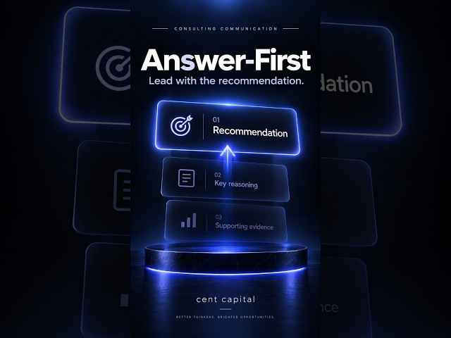 How Bain’s Answer-First Problem-Solving Method Works