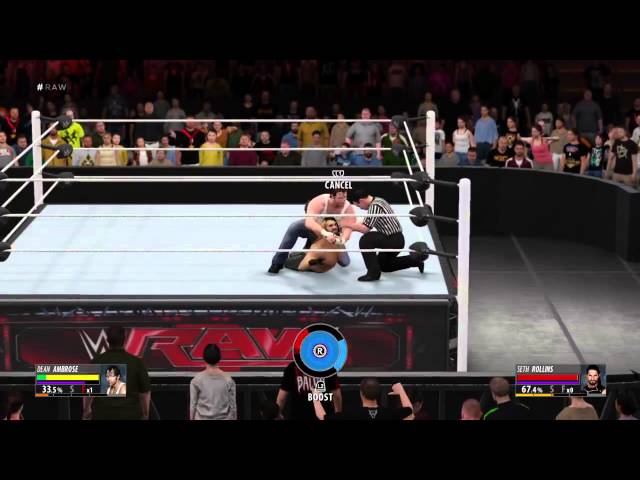 WWE 2K16: Dean Ambrose vs. Seth Rollins