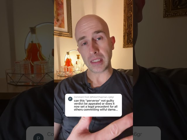 ￼Can the  prosecutor appeal extinction rebellion acquittals?
