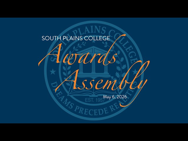 2026 South Plains College Student Awards Ceremony – Live Stream