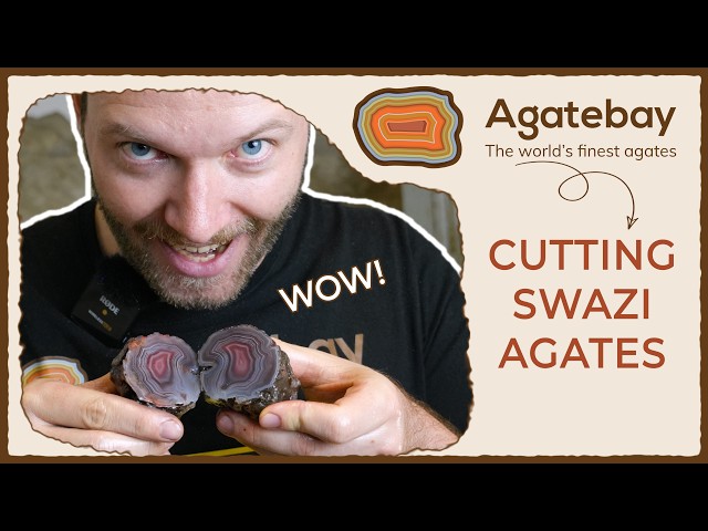 I’m sacrificing hand-picked premium Swazi agates to my saw + agate giveaway!