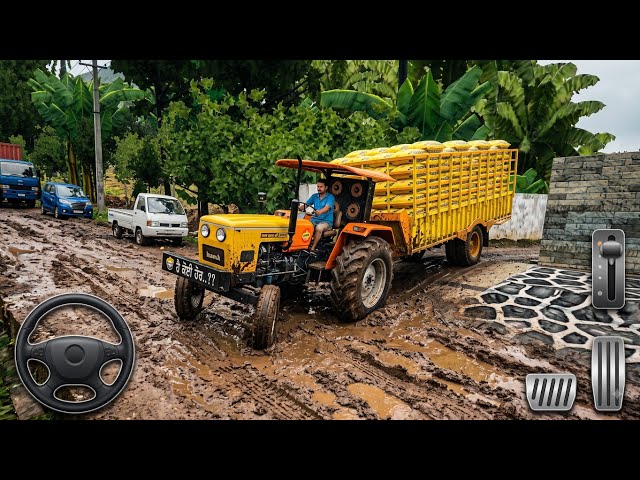 🚜 HMT Tractor Impossible Mud Off-Road Challenge Map 🔥 | BUS SIMULATOR INDONESIA 