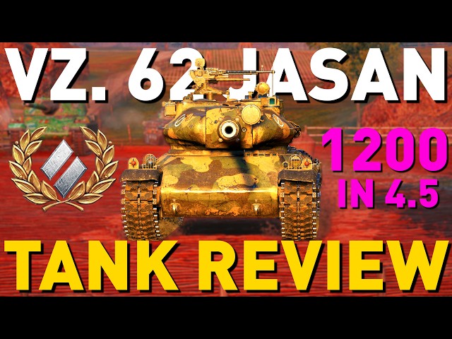 Vz. 62 Jasan - Tank Review - World of Tanks