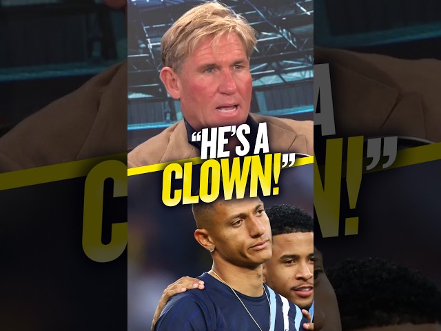 Simon Jordan slams Richarlison calling him a "gormless nitwit." ⚪🫢