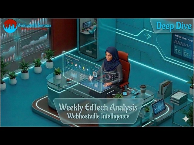 Weekly EdTech Analysis - 22 | Global Education Funding, Digital Sovereignty, & AI Ethics Frameworks