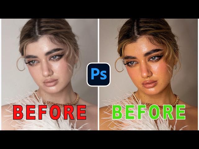 How to Sharpen Image &  Enhance Skin Tone in Photoshop