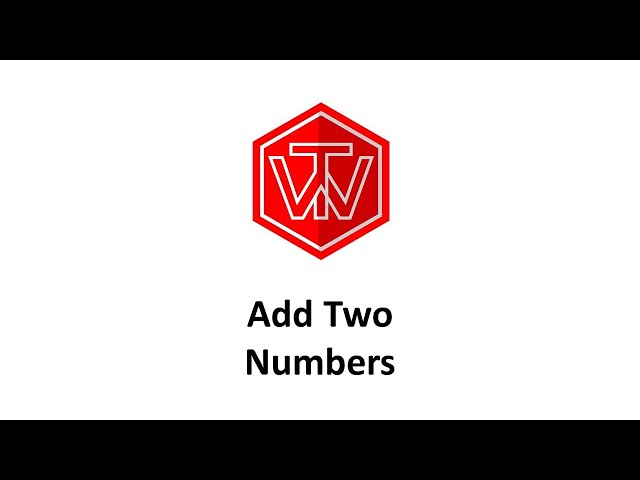 Add Two Numbers | LeetCode 2 | Coding Interview Tutorial