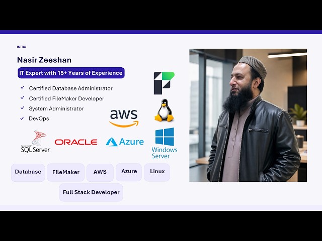 IT Expert Profile | Database Administrator | FileMaker Developer | AWS Cloud & DevOps | 17+ Years